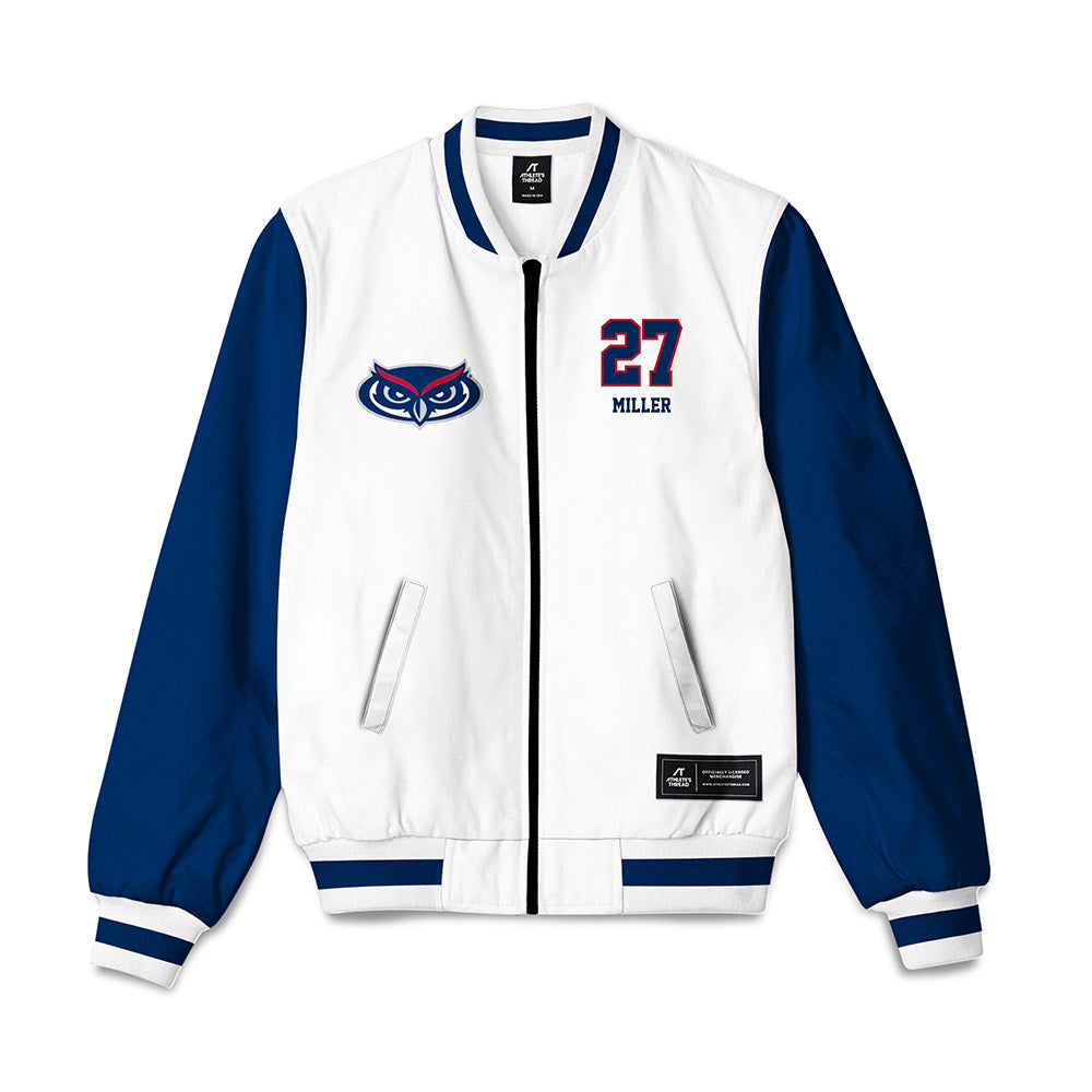 FAU - NCAA Football : Jaheim Miller - Bomber Jacket-0