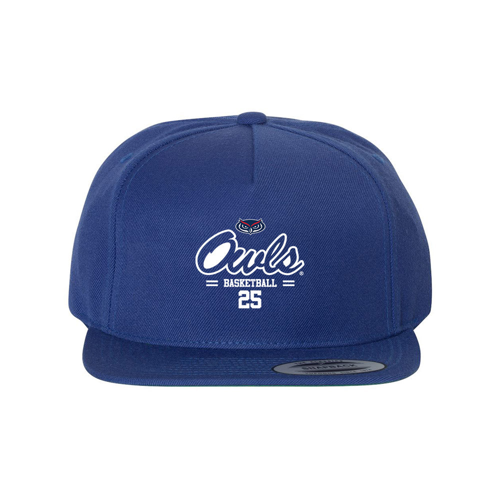 FAU - NCAA Men's Basketball : Tre Carroll - Snapback Hat