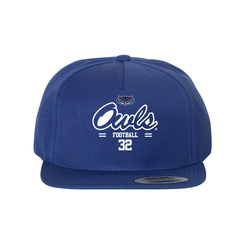 FAU - NCAA Football : Damarius McGhee - Snapback Hat-0