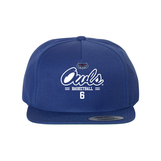 FAU - NCAA Women's Basketball : Erin Rodgers - Snapback Hat