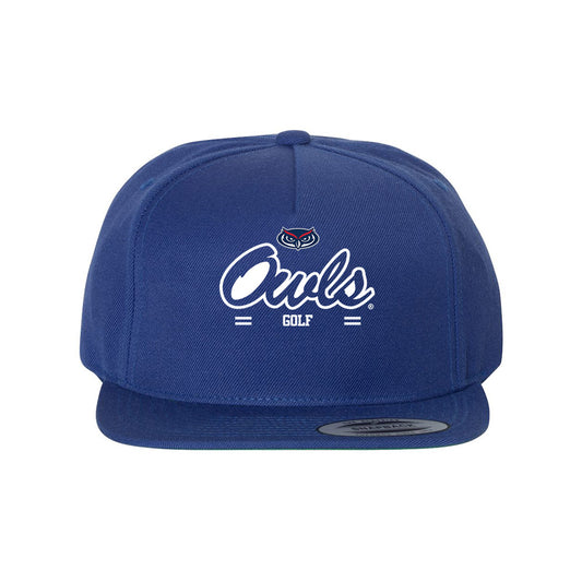 FAU - NCAA Men's Golf : Biagio Andrea Gagliardi - Snapback Hat-0