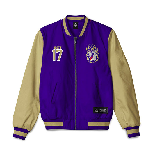 JMU - NCAA Football : Michael Scott - Bomber Jacket-0