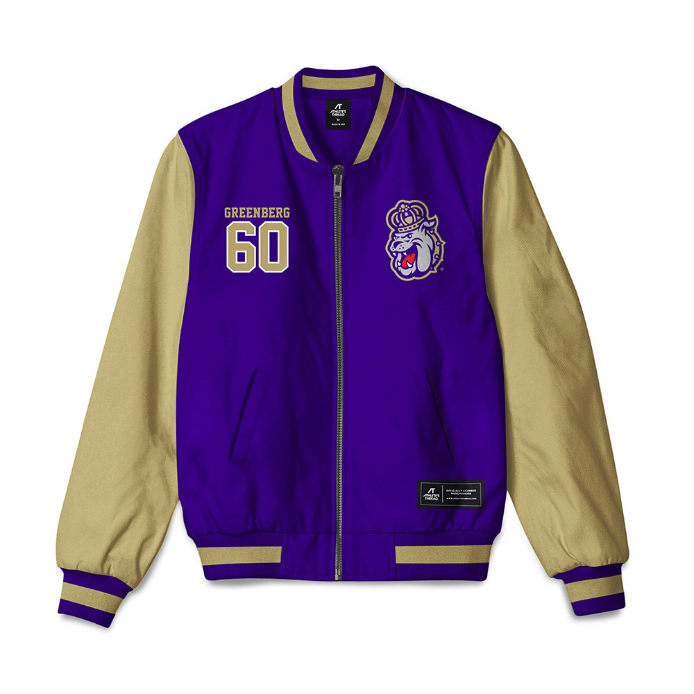 JMU - NCAA Football : Zach Greenberg - Bomber Jacket-0