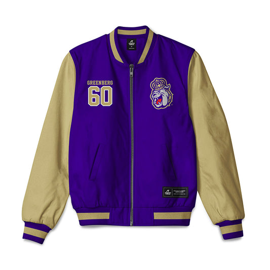 JMU - NCAA Football : Zach Greenberg - Bomber Jacket-0