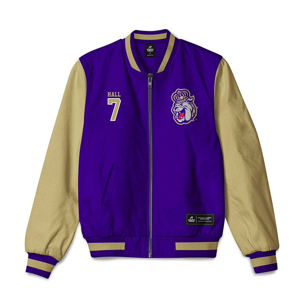 JMU - NCAA Softball : Jasmine Hall - Bomber Jacket