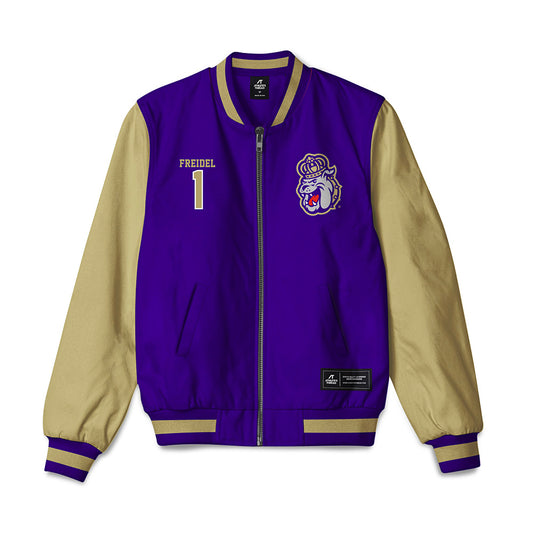 JMU - NCAA Men's Basketball : Noah Freidel - Bomber Jacket