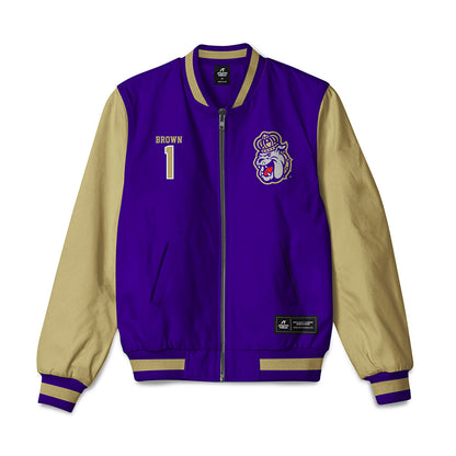 JMU - NCAA Men's Basketball : Xavier Brown - Bomber Jacket