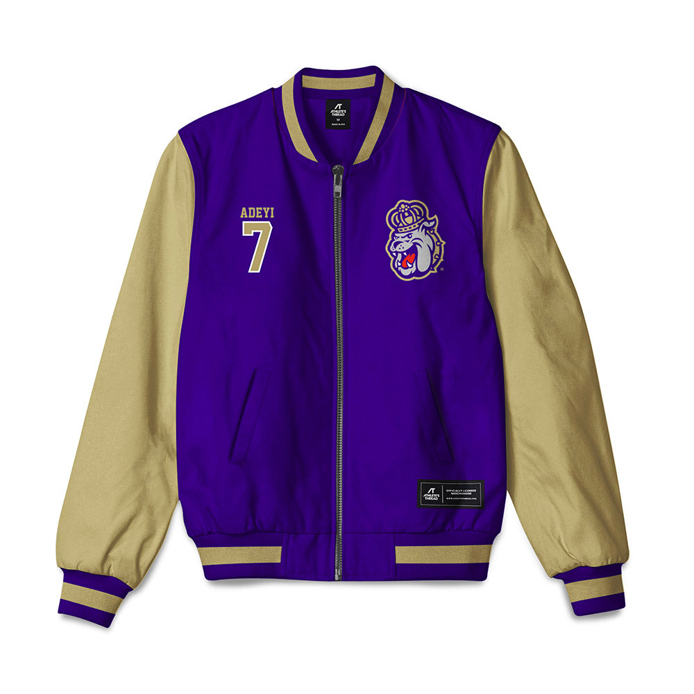 JMU - NCAA Football : Ayo Adeyi - Bomber Jacket