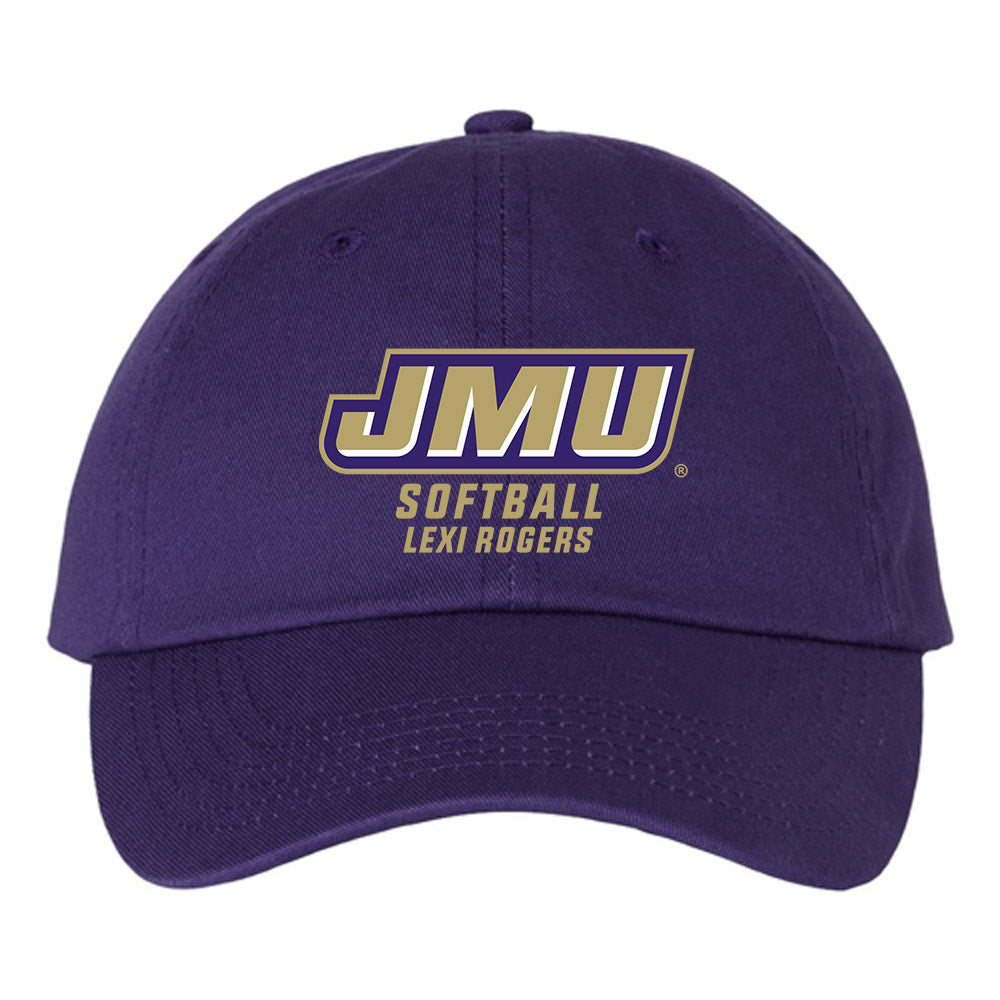 JMU - NCAA Softball : Lexi Rogers - Dad Hat