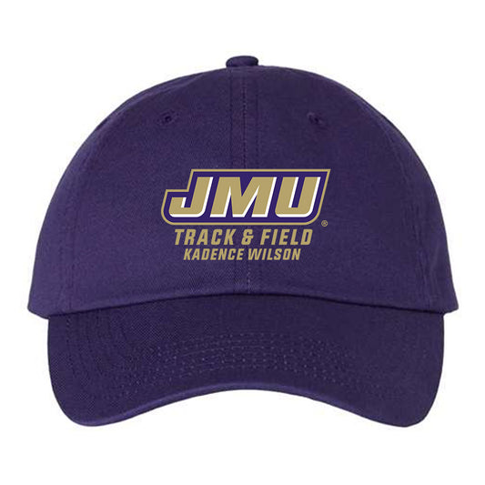 JMU - NCAA Women's Track & Field : Kadence Wilson - Dad Hat-0