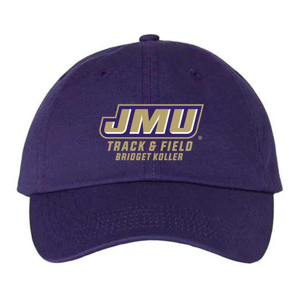 JMU - NCAA Women's Track & Field : Bridget Koller - Dad Hat-0