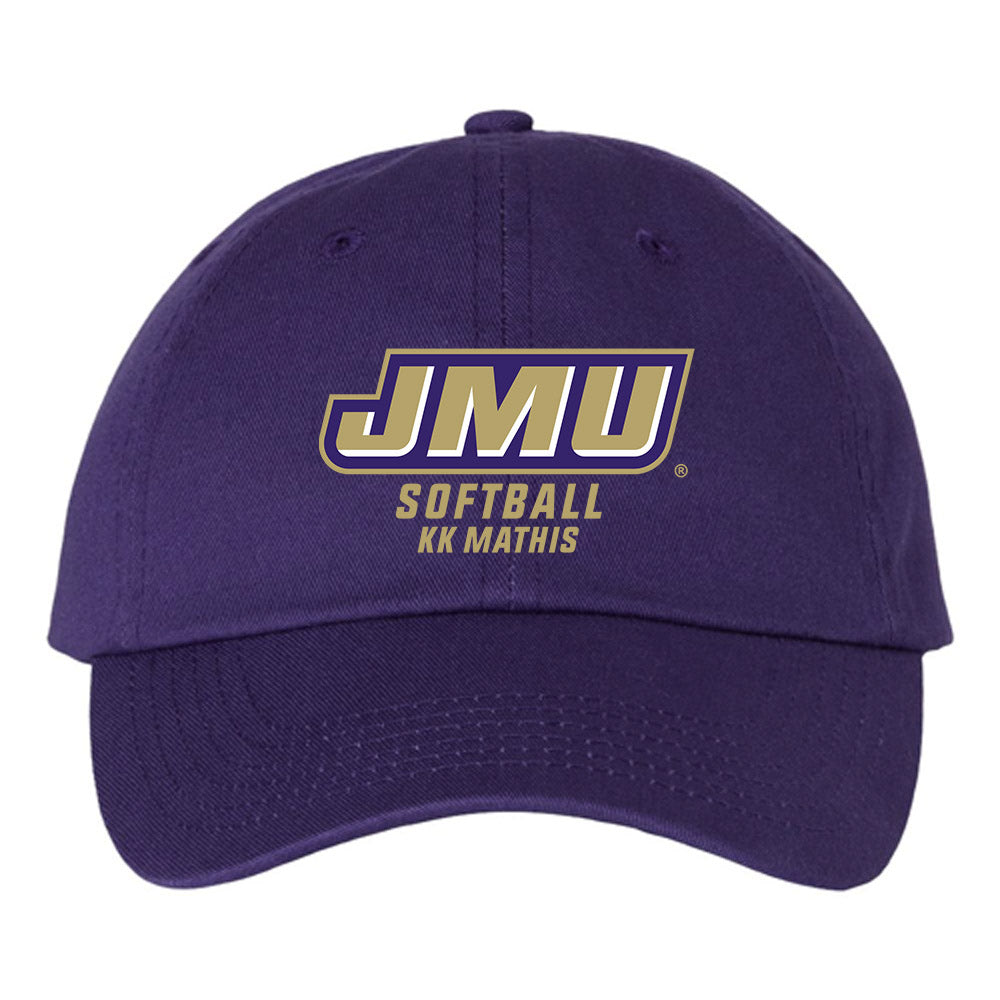 JMU - NCAA Softball : Kk Mathis - Dad Hat