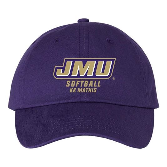 JMU - NCAA Softball : Kk Mathis - Dad Hat