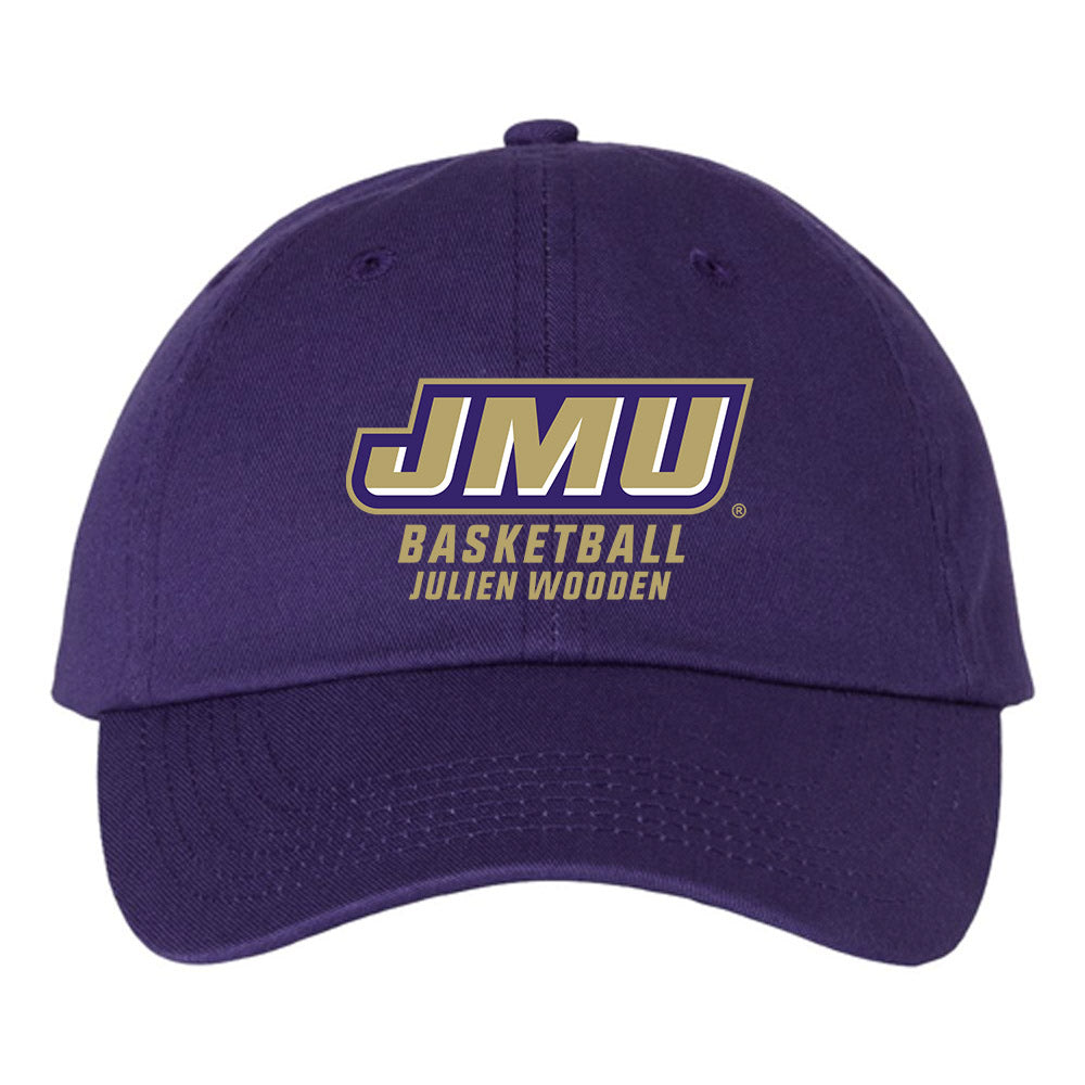JMU - NCAA Men's Basketball : Julien Wooden - Dad Hat