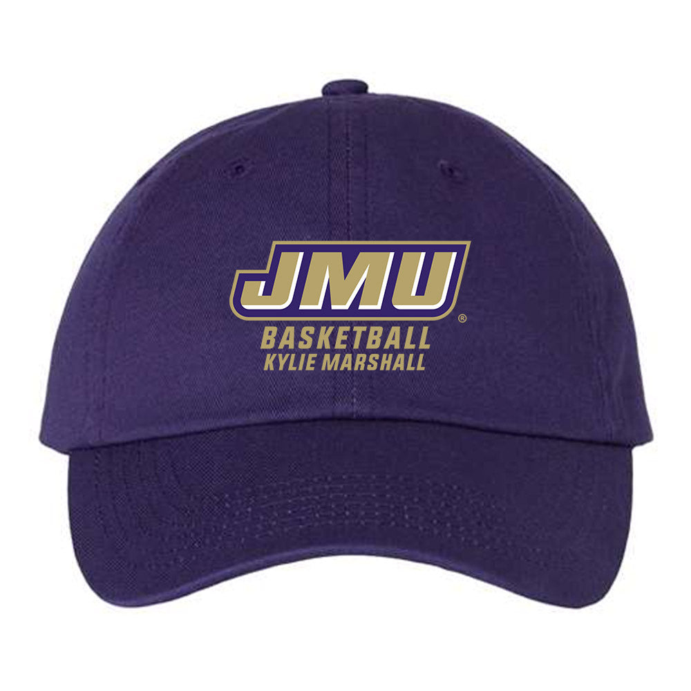 JMU - NCAA Women's Basketball : Kylie Marshall - Dad Hat-0