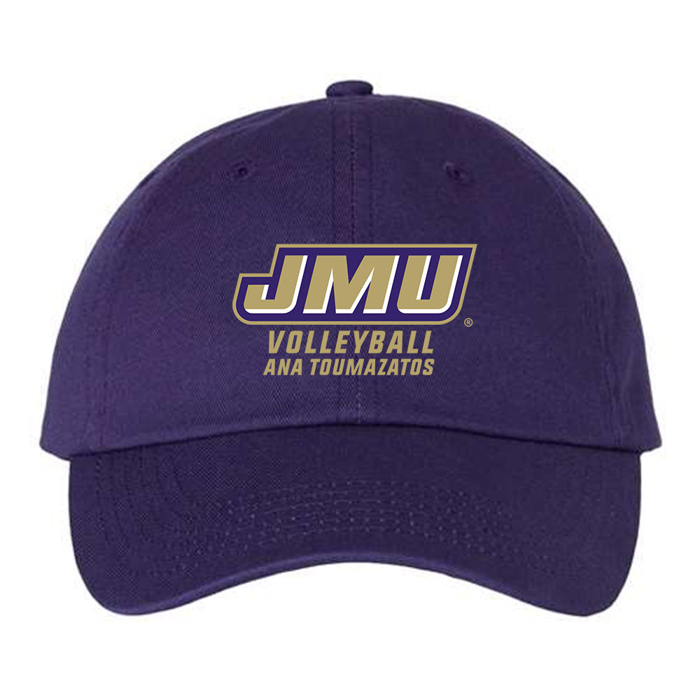 JMU - NCAA Women's Volleyball : Ana Toumazatos - Dad Hat-0