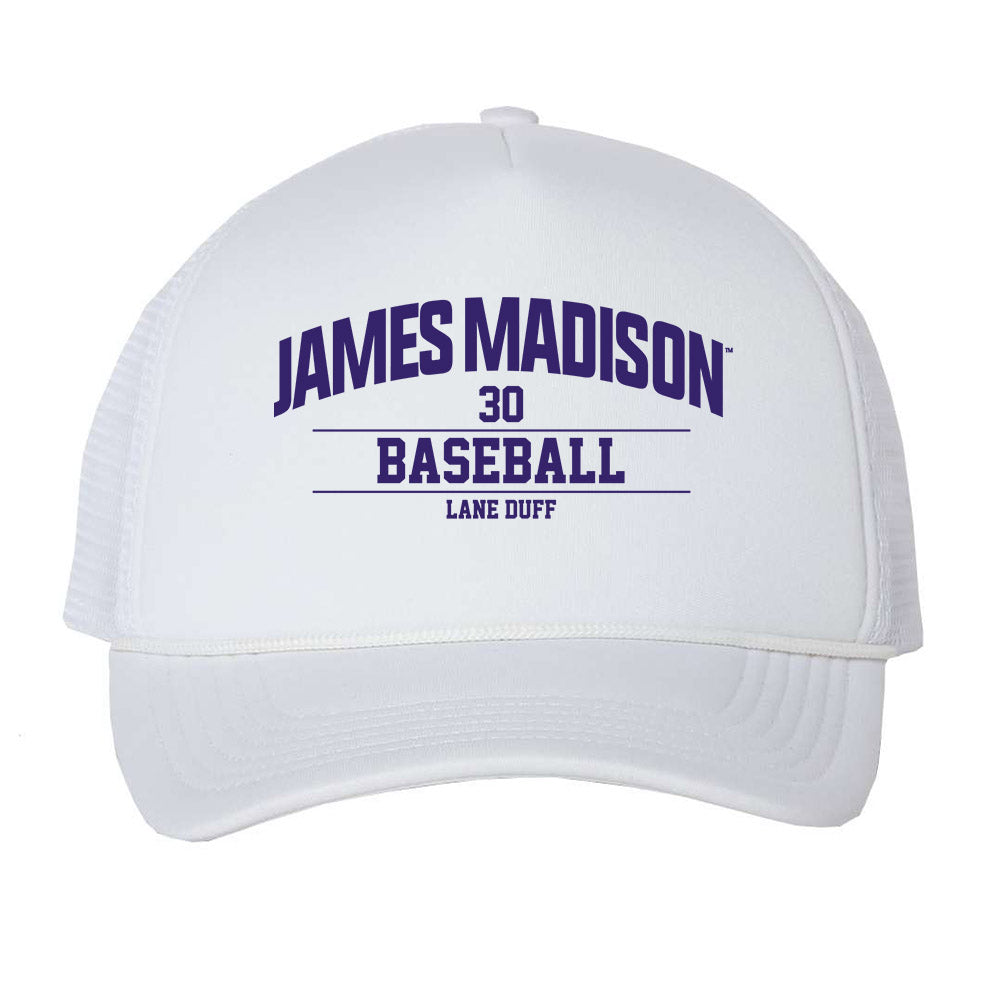 JMU - NCAA Baseball : Lane Duff - Trucker Hat-0