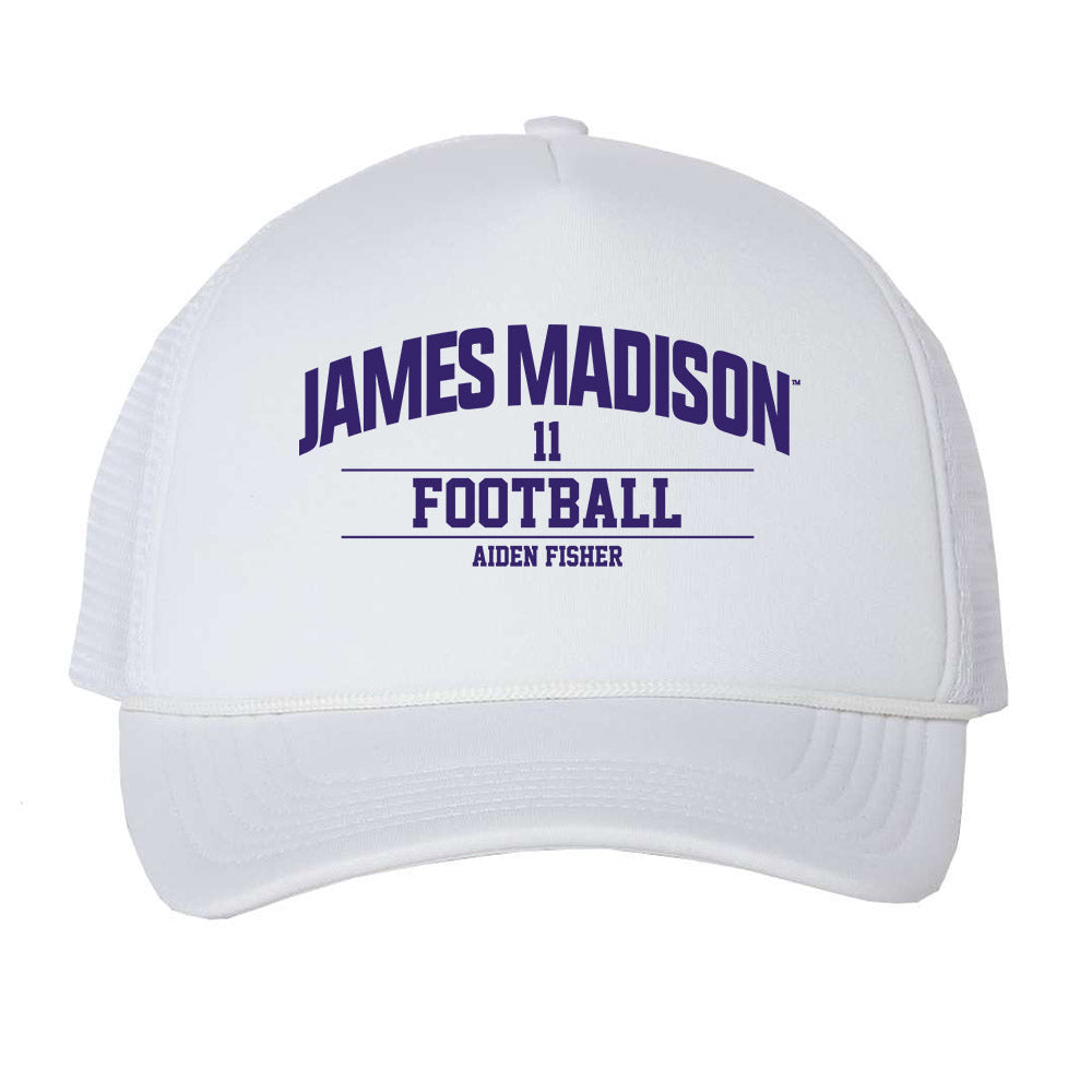 JMU - NCAA Football : Aiden Fisher - Trucker Hat