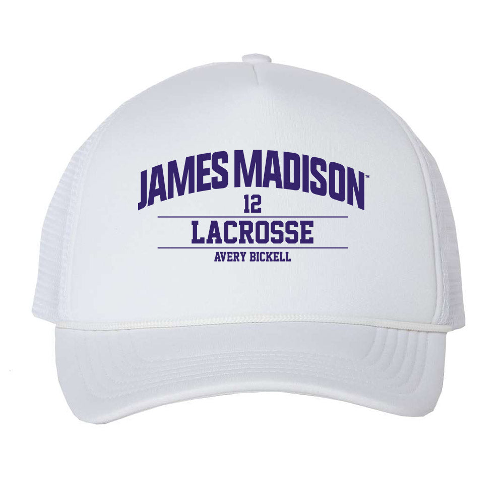 JMU - NCAA Women's Lacrosse : Avery Bickell - Trucker Hat-0