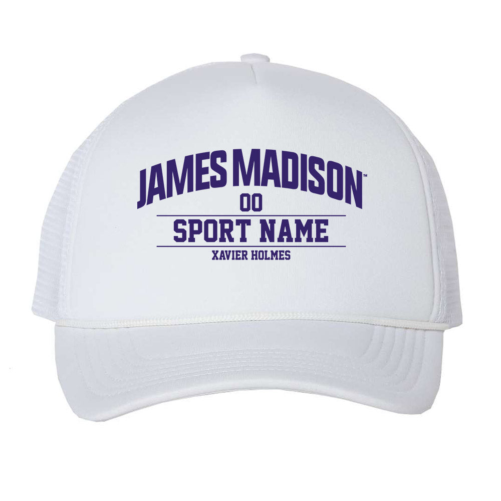 JMU - NCAA Football : Xavier Holmes - Trucker Hat-0