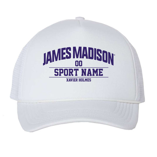 JMU - NCAA Football : Xavier Holmes - Trucker Hat-0