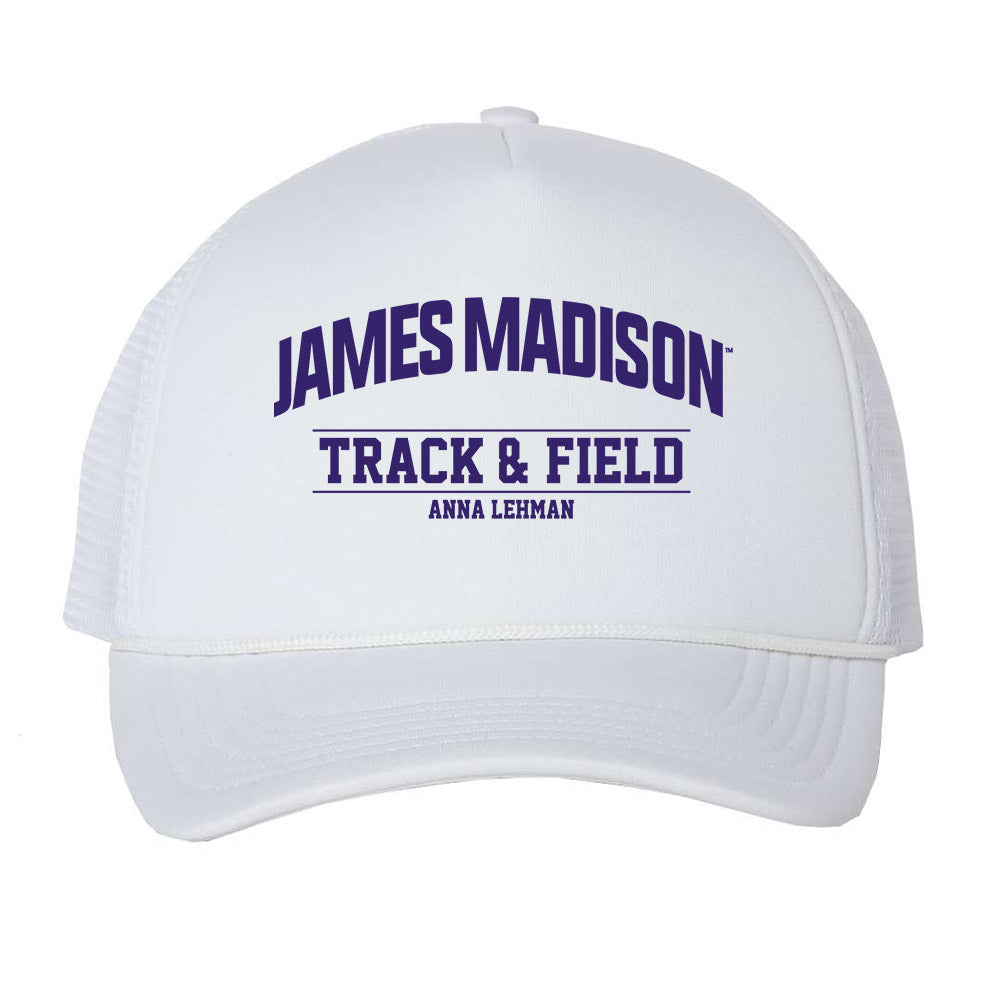 JMU - NCAA Women's Track & Field : Anna Lehman - Trucker Hat-0