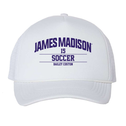 JMU - NCAA Women's Soccer : Bailey Coston - Trucker Hat-0