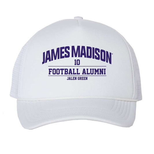 JMU - Football Alumni : Jalen Green - Trucker Hat-0