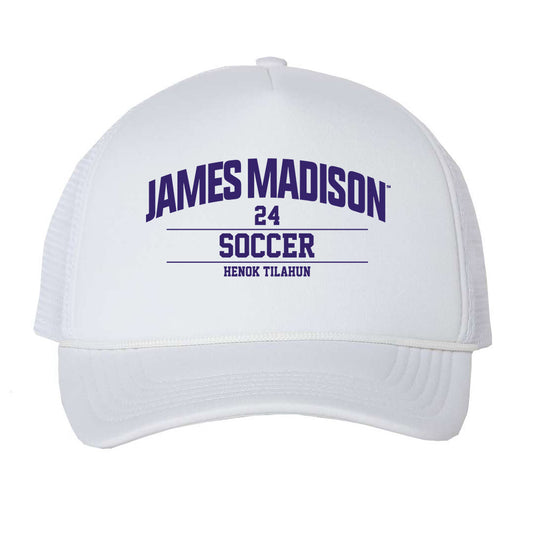 JMU - NCAA Men's Soccer : Henok Tilahun - Trucker Hat-0