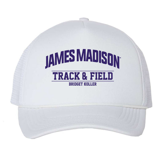 JMU - NCAA Women's Track & Field : Bridget Koller - Trucker Hat-0