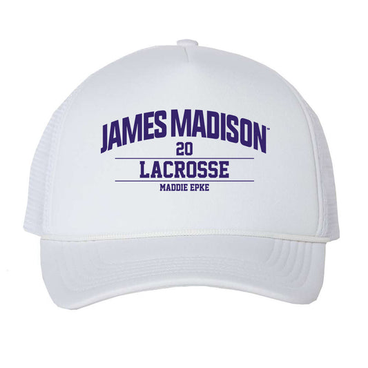 JMU - NCAA Women's Lacrosse : Maddie Epke - Trucker Hat