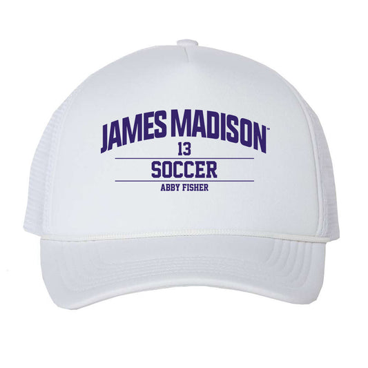 JMU - NCAA Women's Soccer : Abby Fisher - Trucker Hat-0