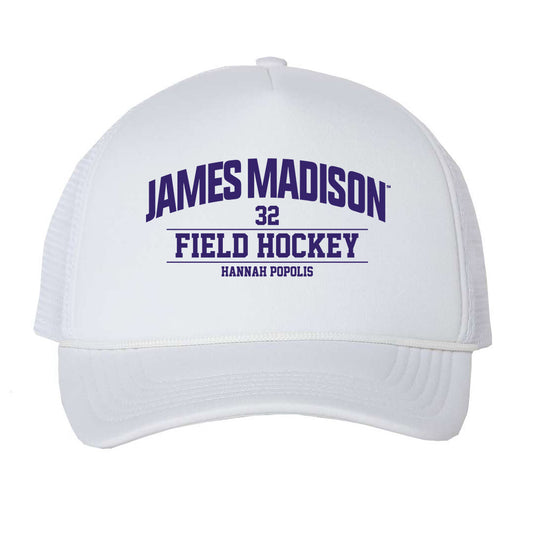 JMU - NCAA Women's Field Hockey : Hannah Popolis - Trucker Hat-0