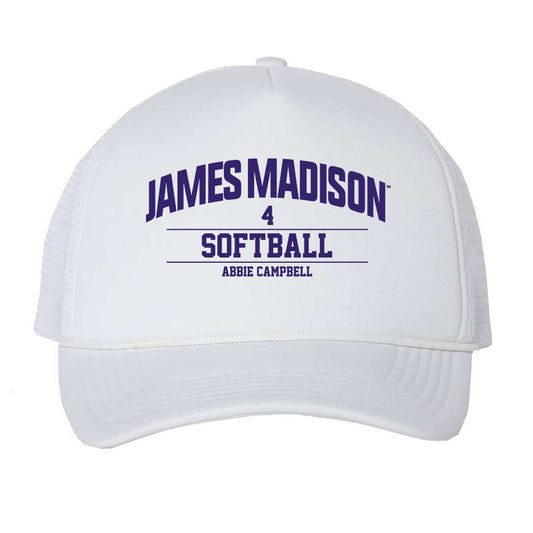 JMU - NCAA Softball : Abbie Campbell - Trucker Hat-0