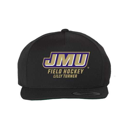 JMU - NCAA Women's Field Hockey : Lilly Turner - Snapback Hat-0