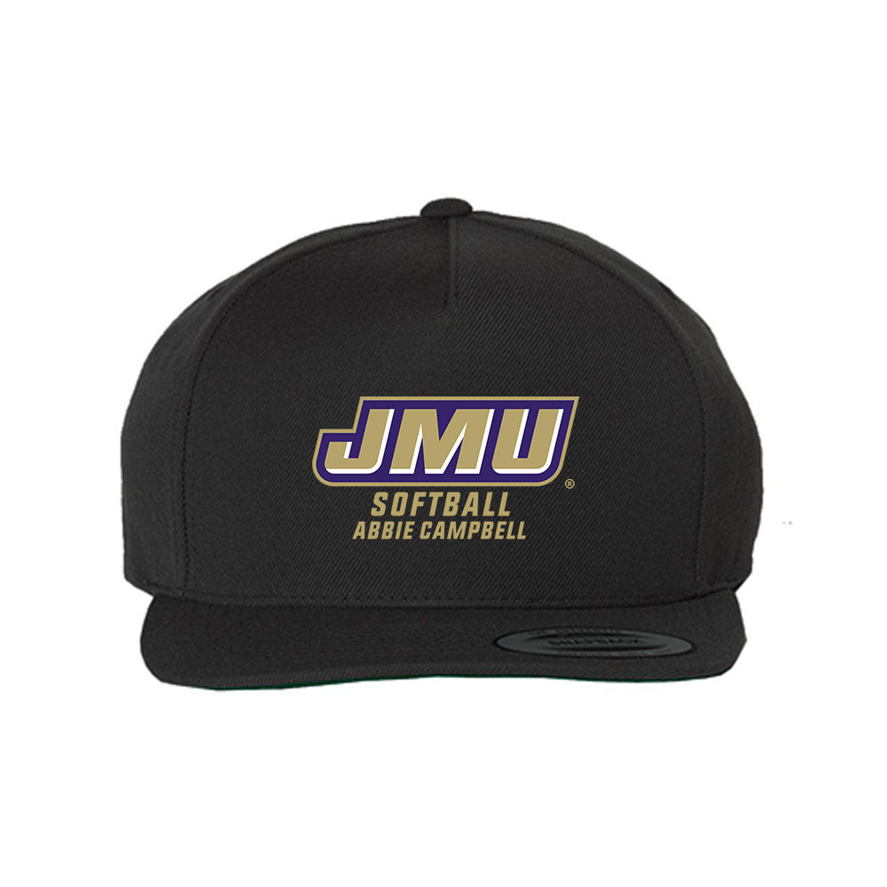 JMU - NCAA Softball : Abbie Campbell - Snapback Hat