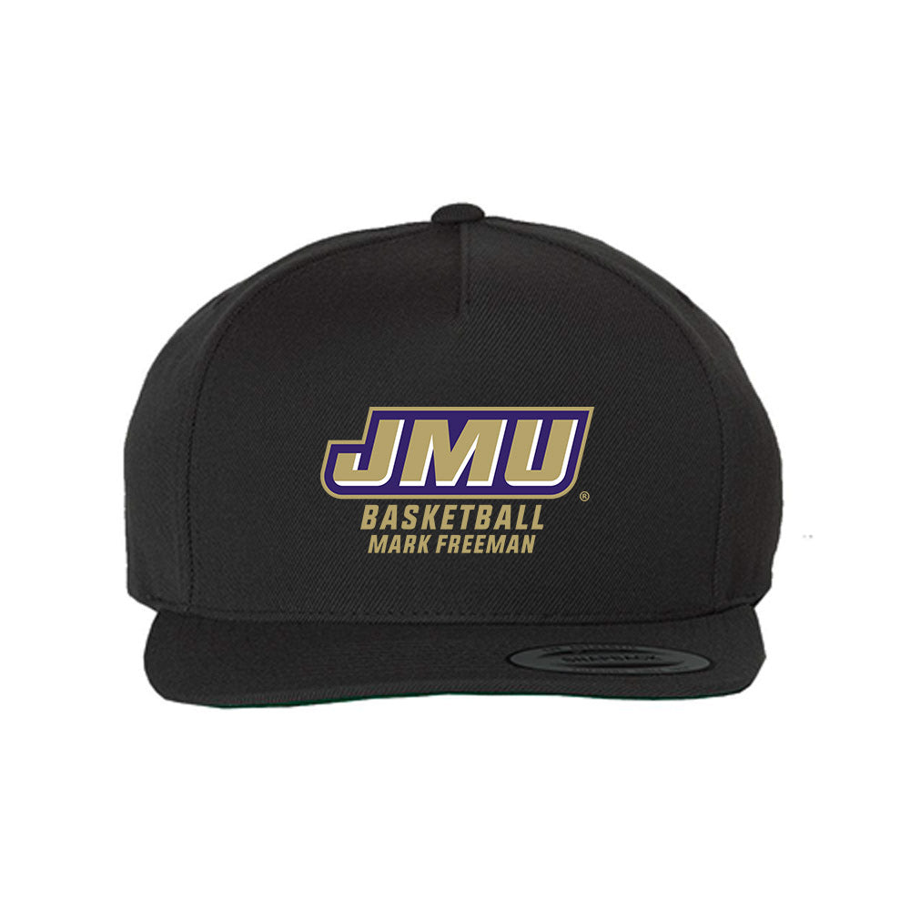 JMU - NCAA Men's Basketball : Mark Freeman - Snapback Hat