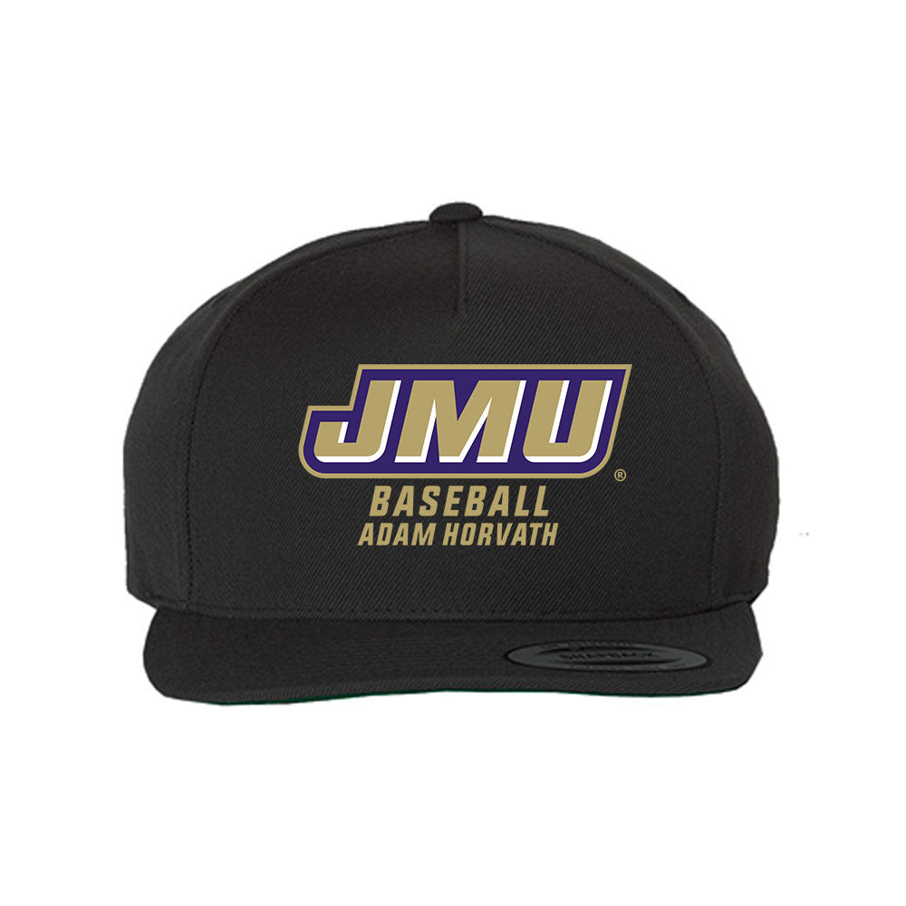 JMU - NCAA Baseball : Adam Horvath - Snapback Hat-0