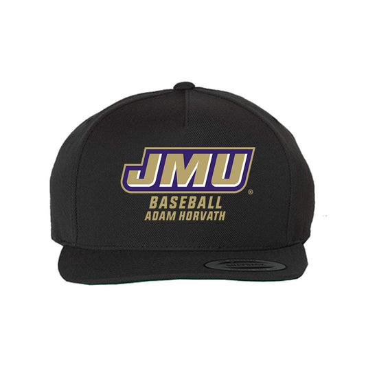JMU - NCAA Baseball : Adam Horvath - Snapback Hat-0