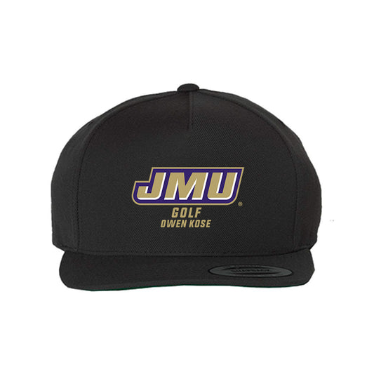 JMU - NCAA Men's Golf : Owen Kose - Snapback Hat