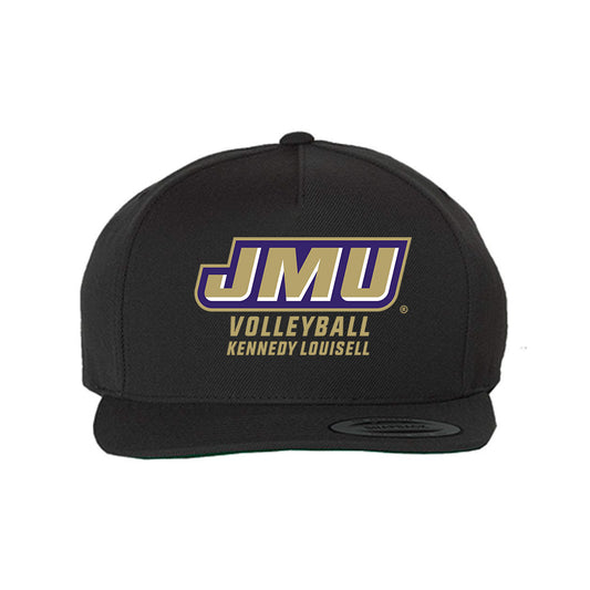JMU - NCAA Women's Volleyball : Kennedy Louisell - Snapback Hat-0