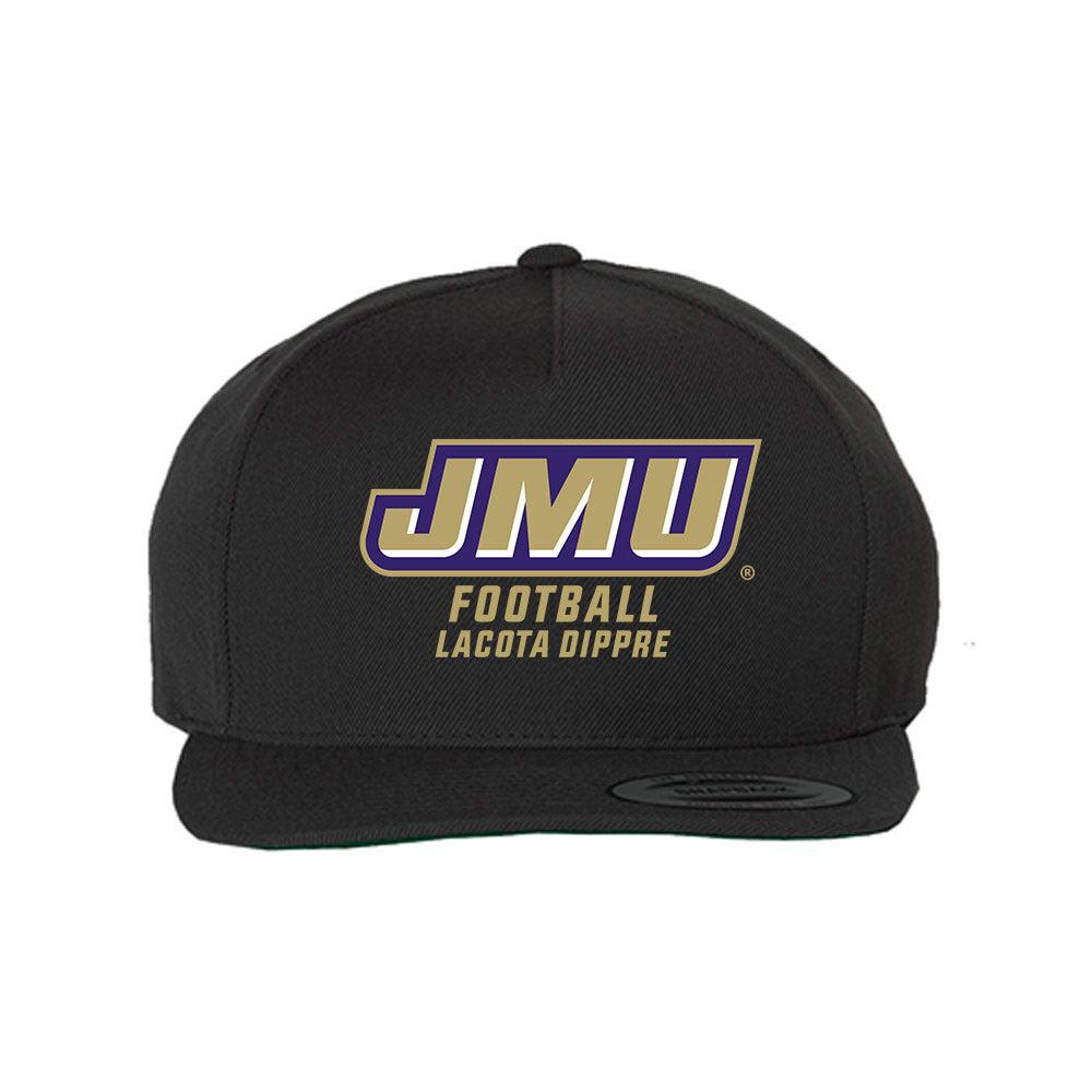 JMU - NCAA Football : Lacota Dippre - Snapback Hat-0