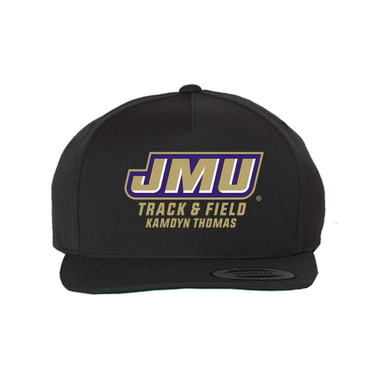 JMU - NCAA Women's Track & Field : KamDyn Thomas - Snapback Hat-0