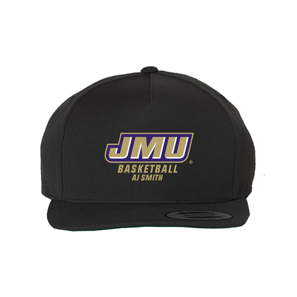 JMU - NCAA Men's Basketball : Aj Smith - Snapback Hat