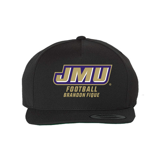 JMU - NCAA Football : Brandon Fique - Snapback Hat-0