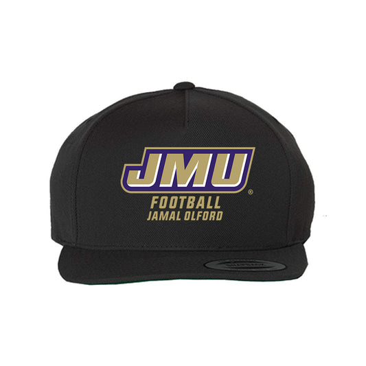 JMU - NCAA Football : Jamal Olford - Snapback Hat-0