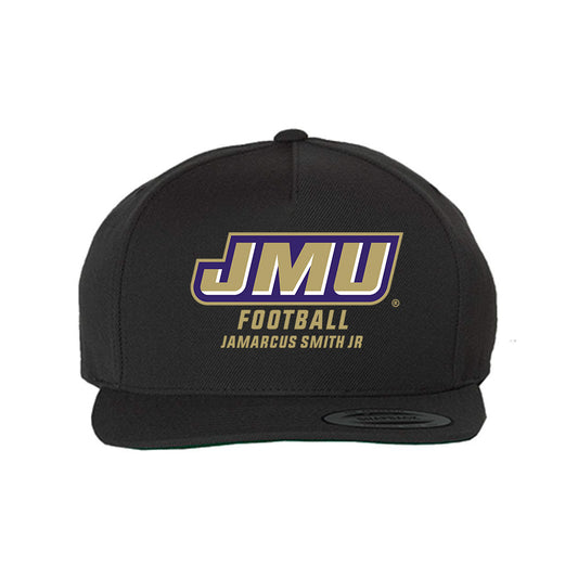 JMU - NCAA Football : Jamarcus Smith Jr - Snapback Hat-0