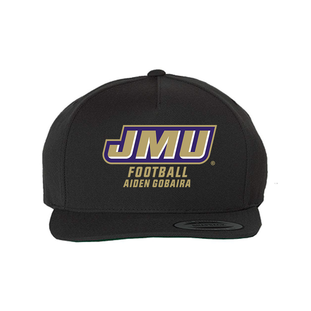 JMU - NCAA Football : Aiden Gobaira - Snapback Hat-0