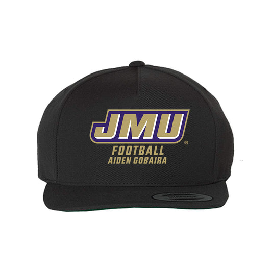 JMU - NCAA Football : Aiden Gobaira - Snapback Hat-0