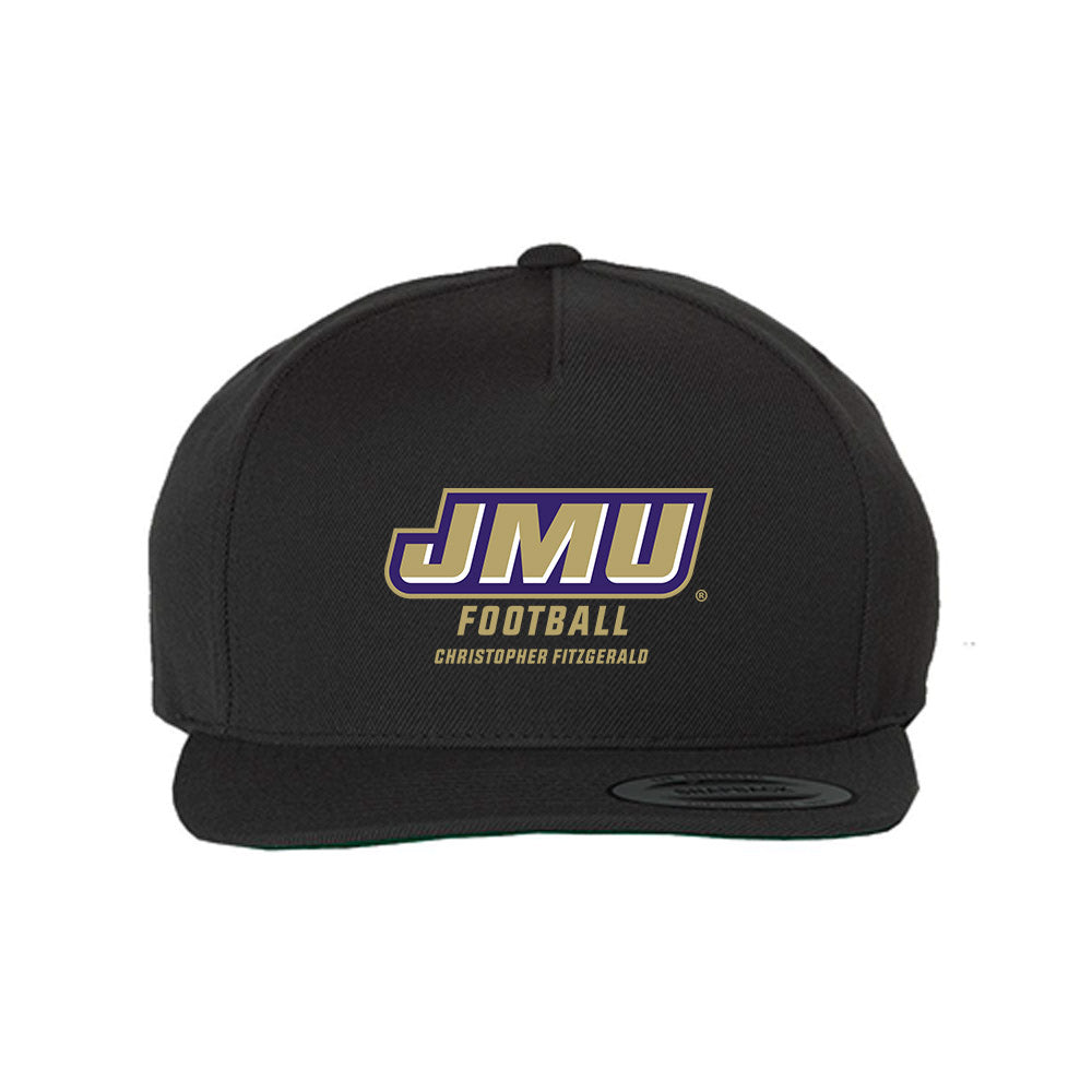 JMU - NCAA Football : Christopher Fitzgerald - Snapback Hat